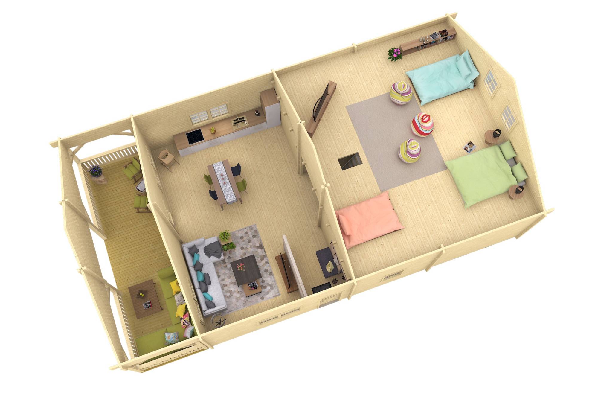 The Toledo Summer House Painted