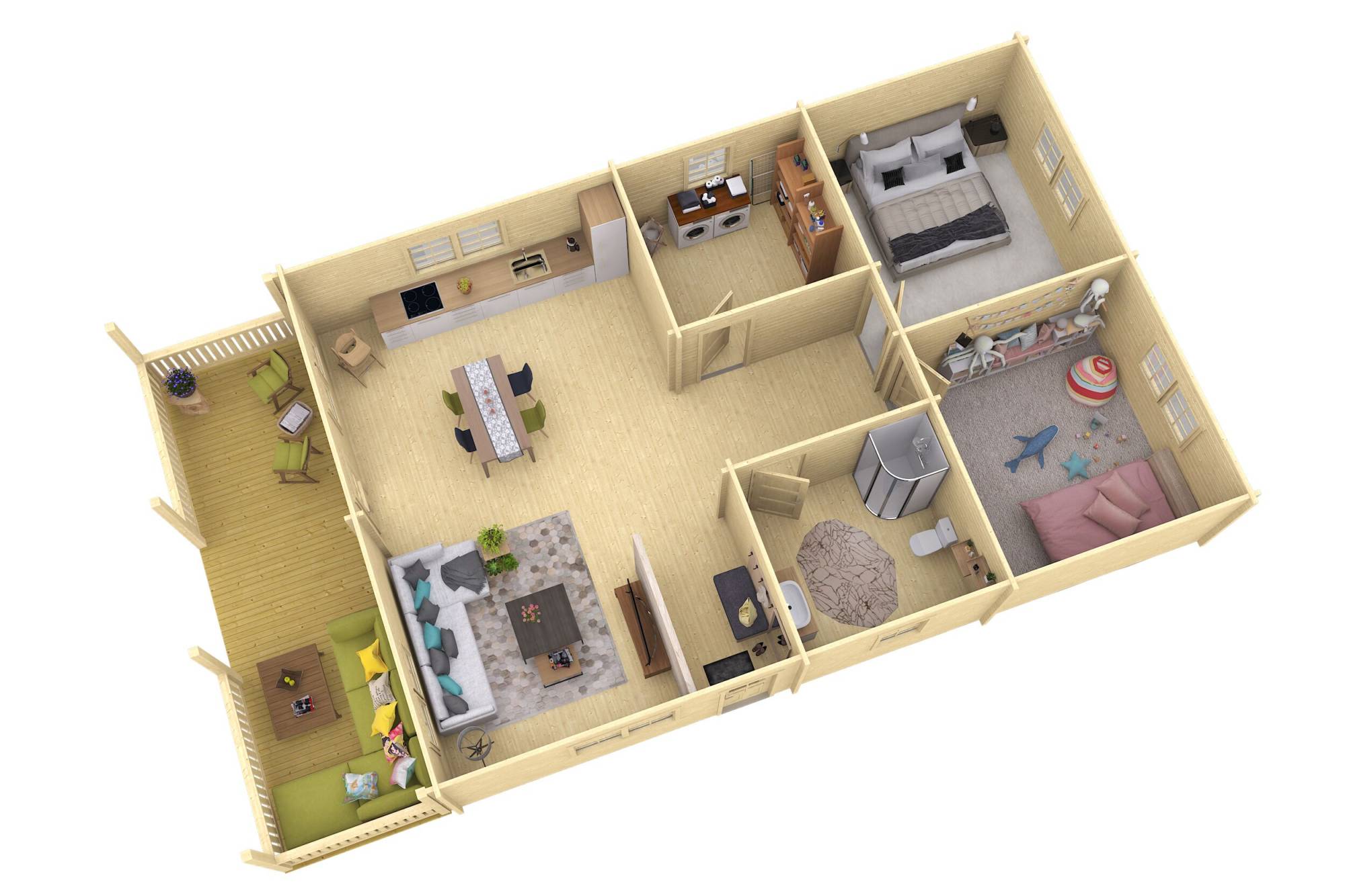 The Toledo Summer House Inside