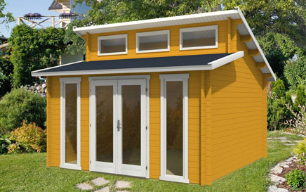 The Langeoog Cabin Painted