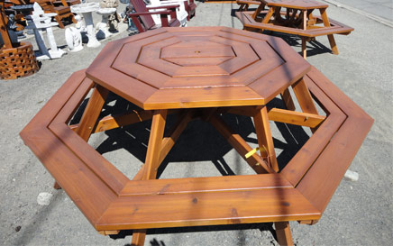The Octagon Picnic Table