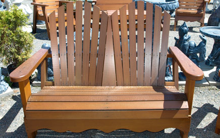 The Peacock love Seat