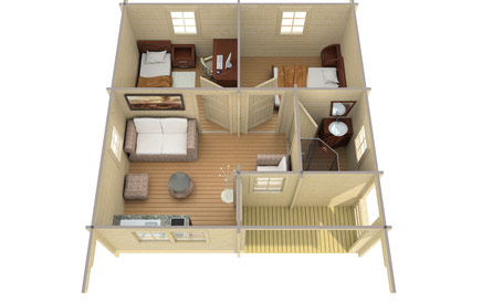 The Reus Summer House Inside