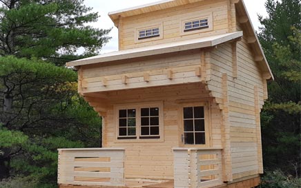 The Temagami Attic Bunkie Front