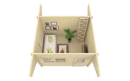 The Temagami Attic Bunkie Main