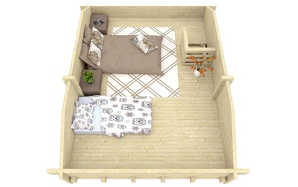 The Temagami Attic Bunkie Top