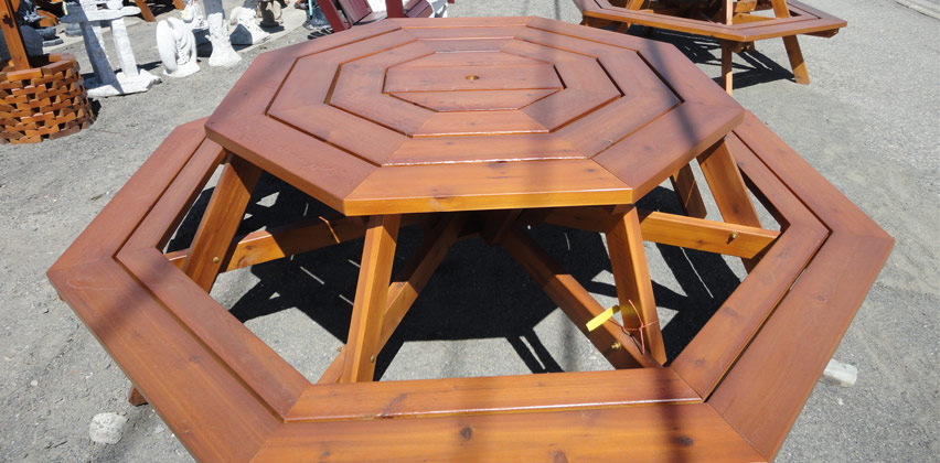Octagon Picnic Table