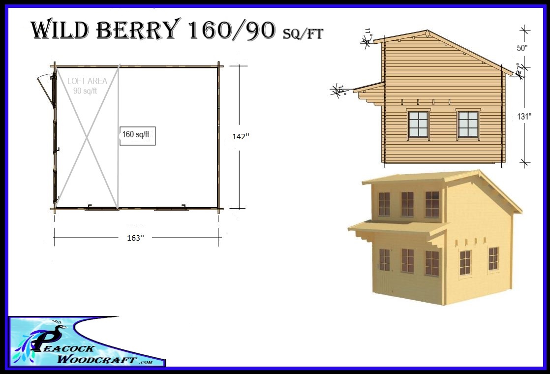 The Wild Berry 90 sq/ft Loft